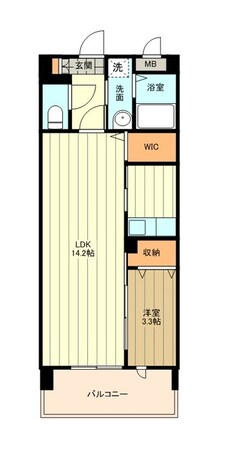 サニーヴィレッジの物件間取画像